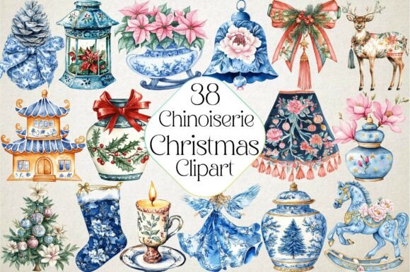 Christmas Chinoiserie Sublimation Bundle Review