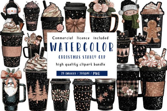 Christmas Stanly Cup Clipart Review: A Crafter’s Take on These Holiday Illustrations