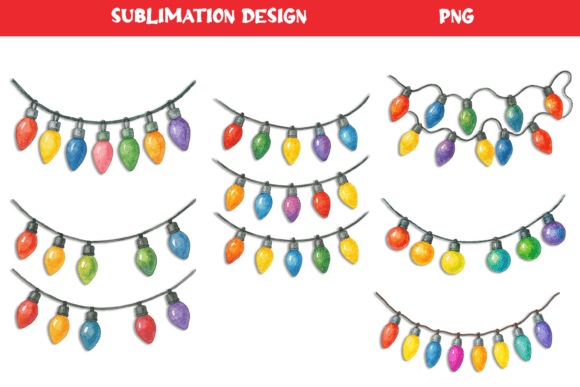Christmas Watercolor Garlands Clipart: A Review for Illustrations and Blog Design