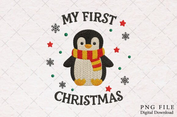 Yarn Crochet My First Christmas Penguin: A Designer’s Review of Seasonal Illustrations